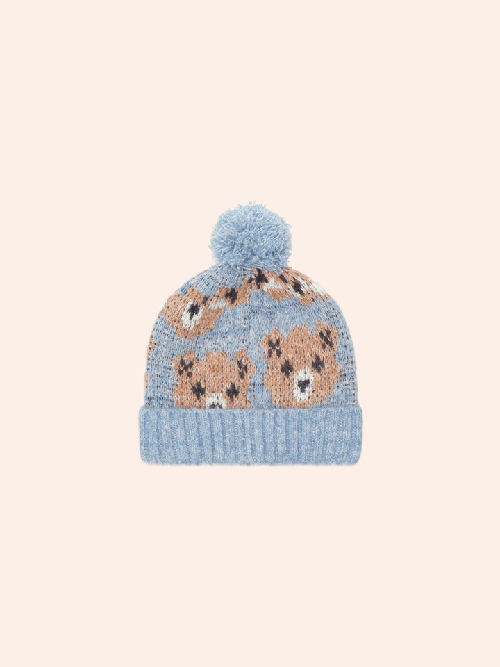 Huxbaby Dusk Blue Huxbear Knit Beanie