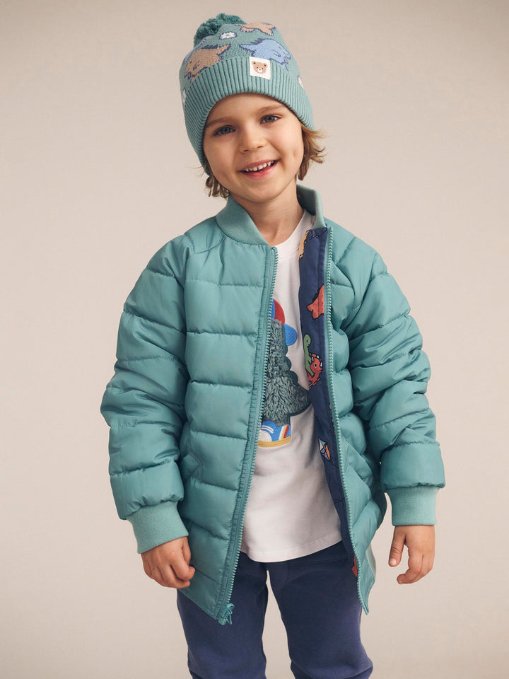 Huxbaby Dino Play Knit Beanie