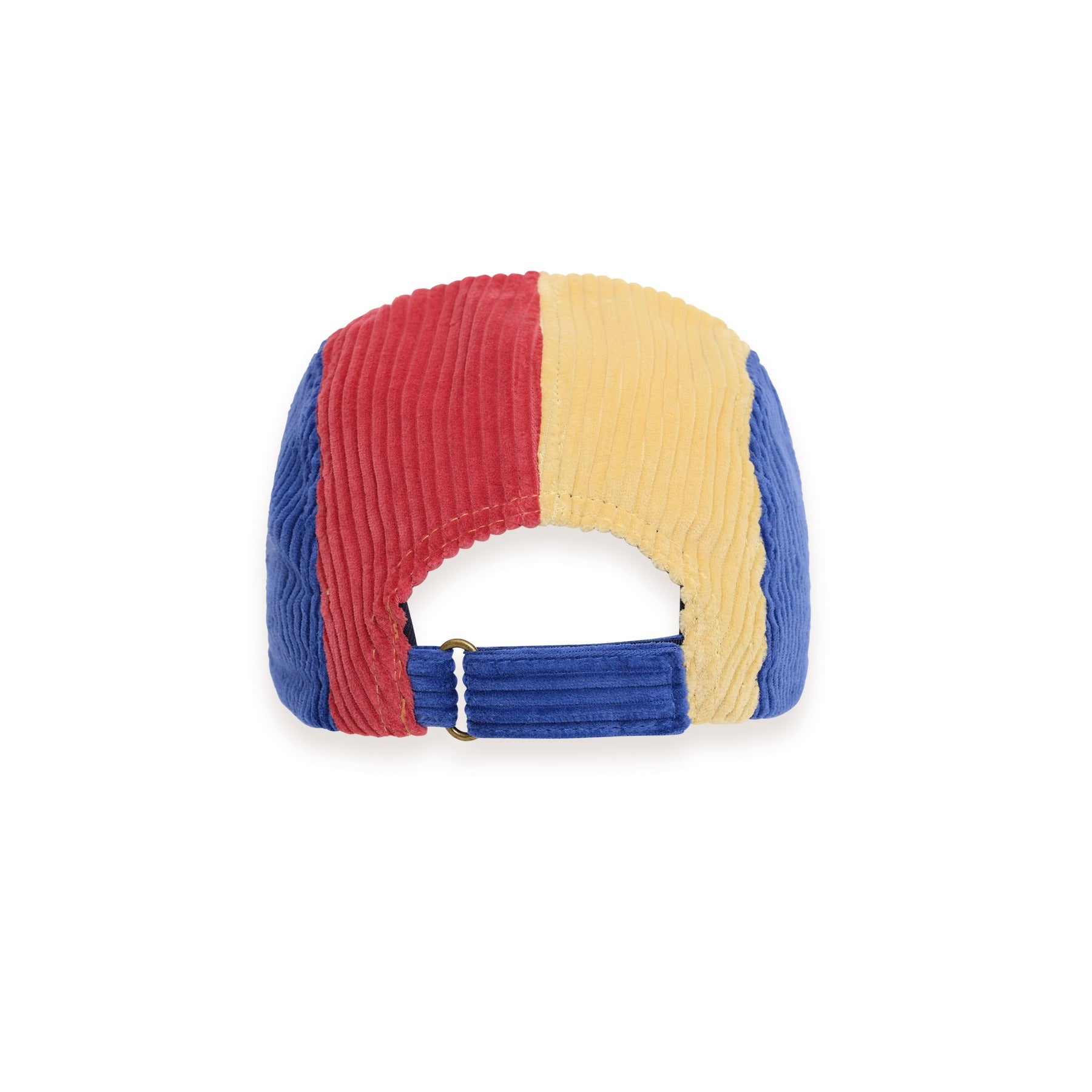 Colour Block Cord Panel Cap - Multi