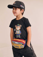Knit Denim Racer Hux Cap