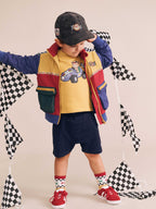 Knit Denim Racer Hux Cap