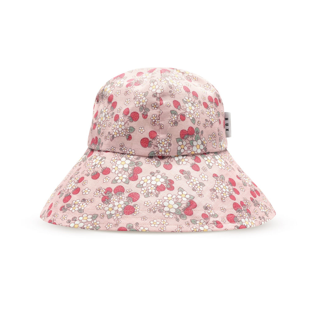 Vintage Strawberry Sun Hat - Blush