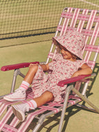 Vintage Strawberry Sun Hat - Blush