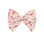 Vintage Strawberry Hair Bow Blush - Blush