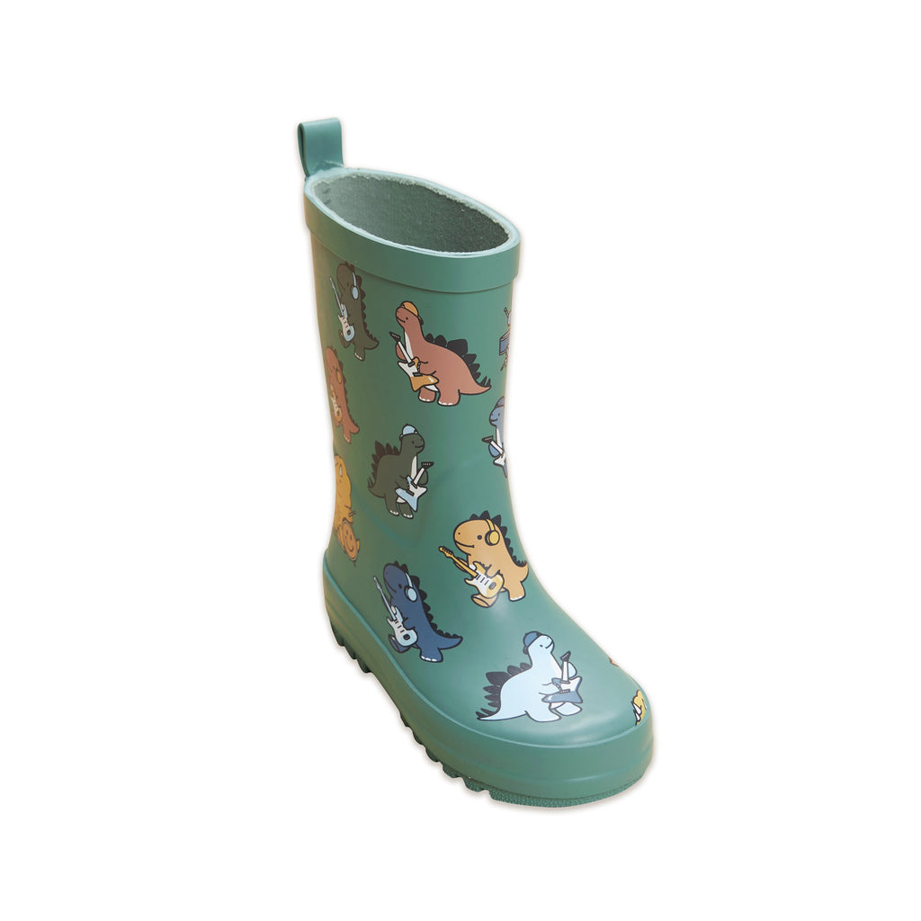 Dino Band Rainboot - Winter Green