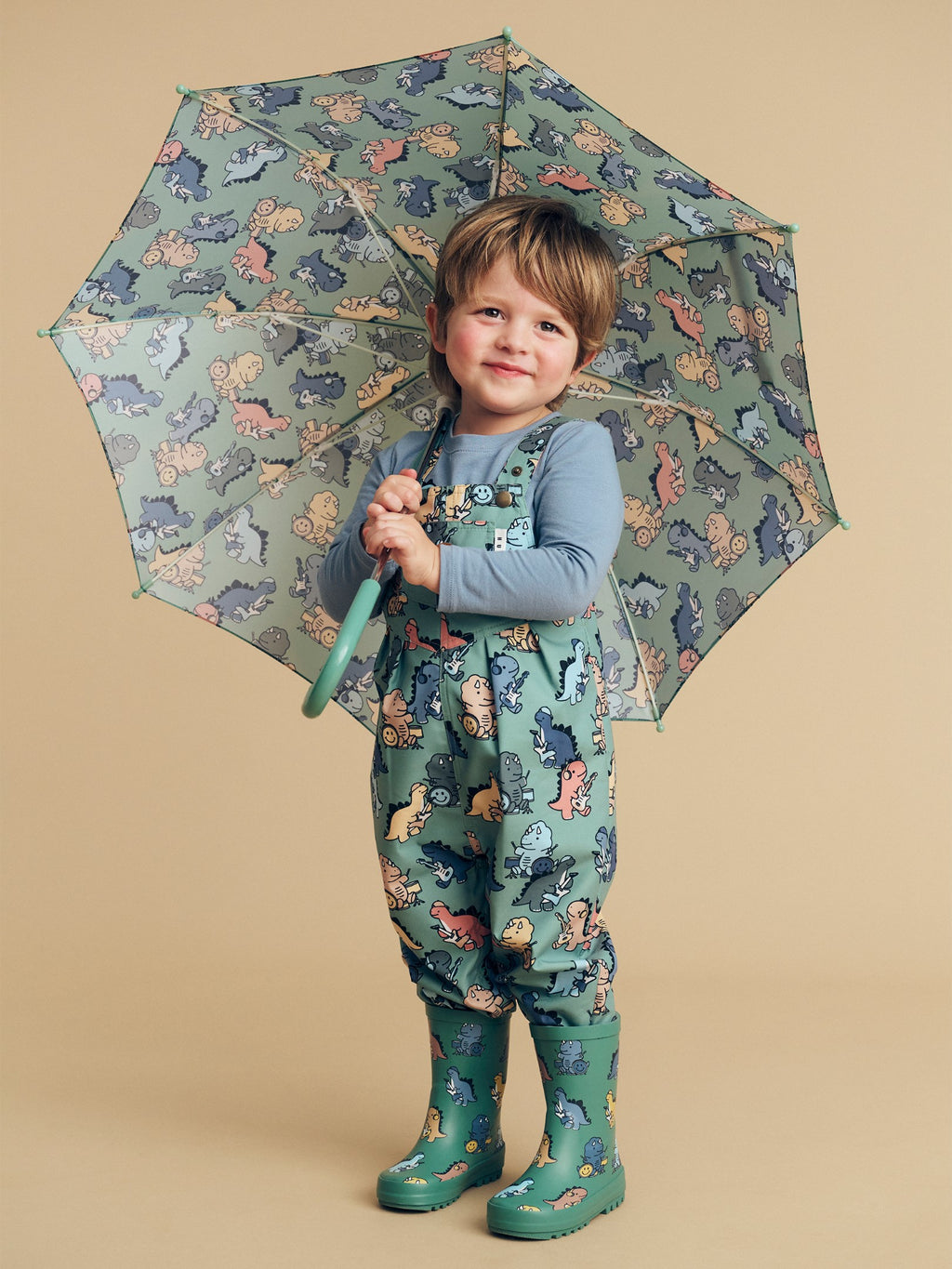 Dino Band Rainboot - Winter Green