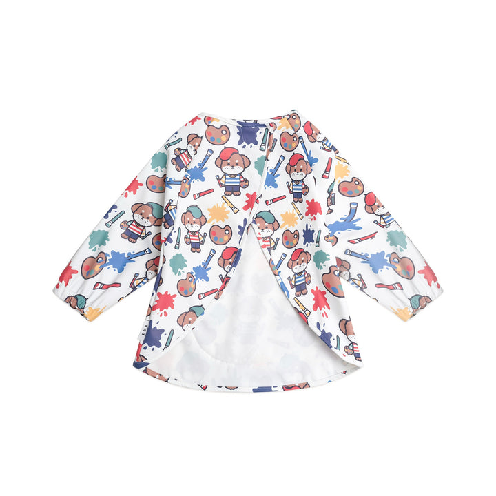 Huxbaby Parisian Painter Pup Art Smock