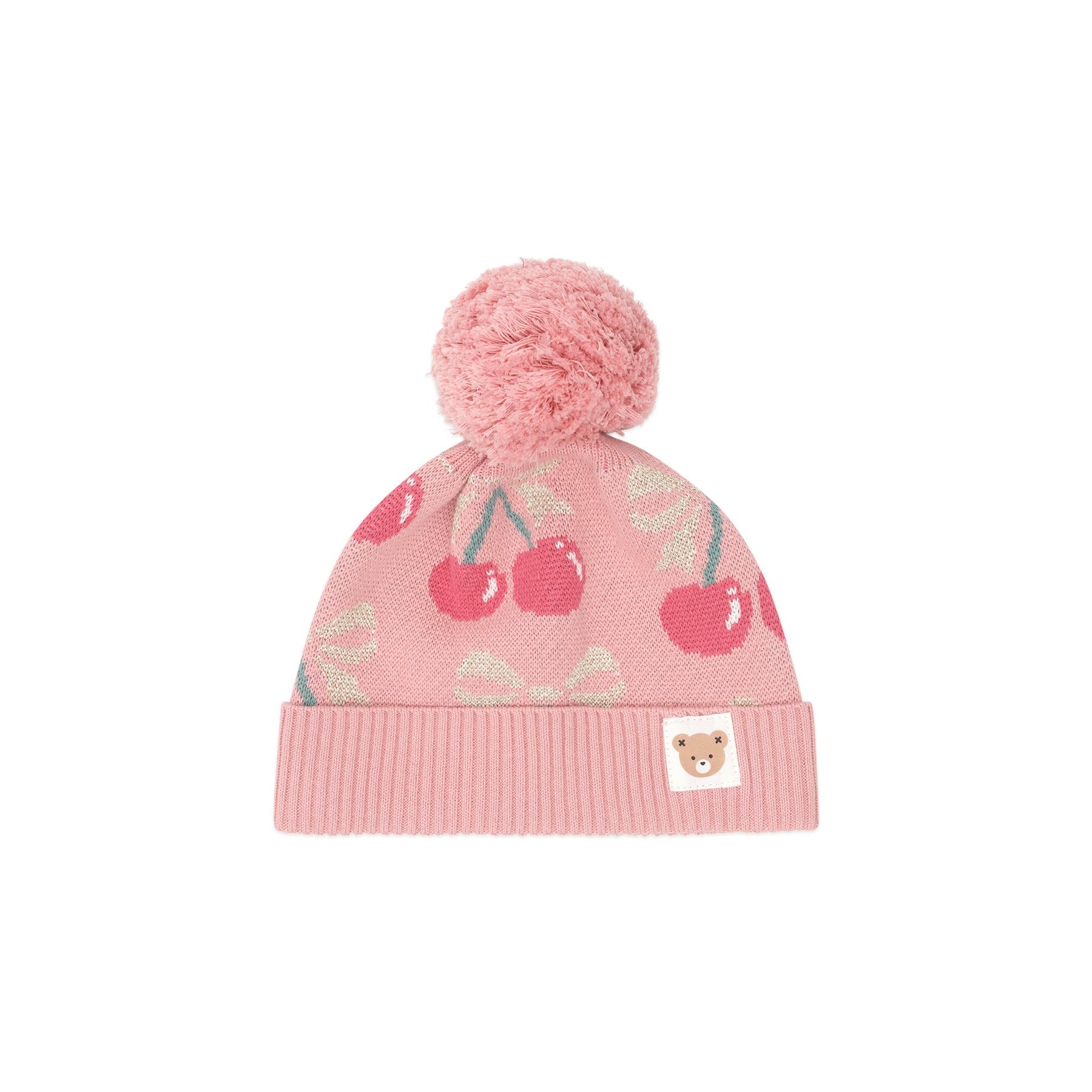 Cherry Bow Beanie