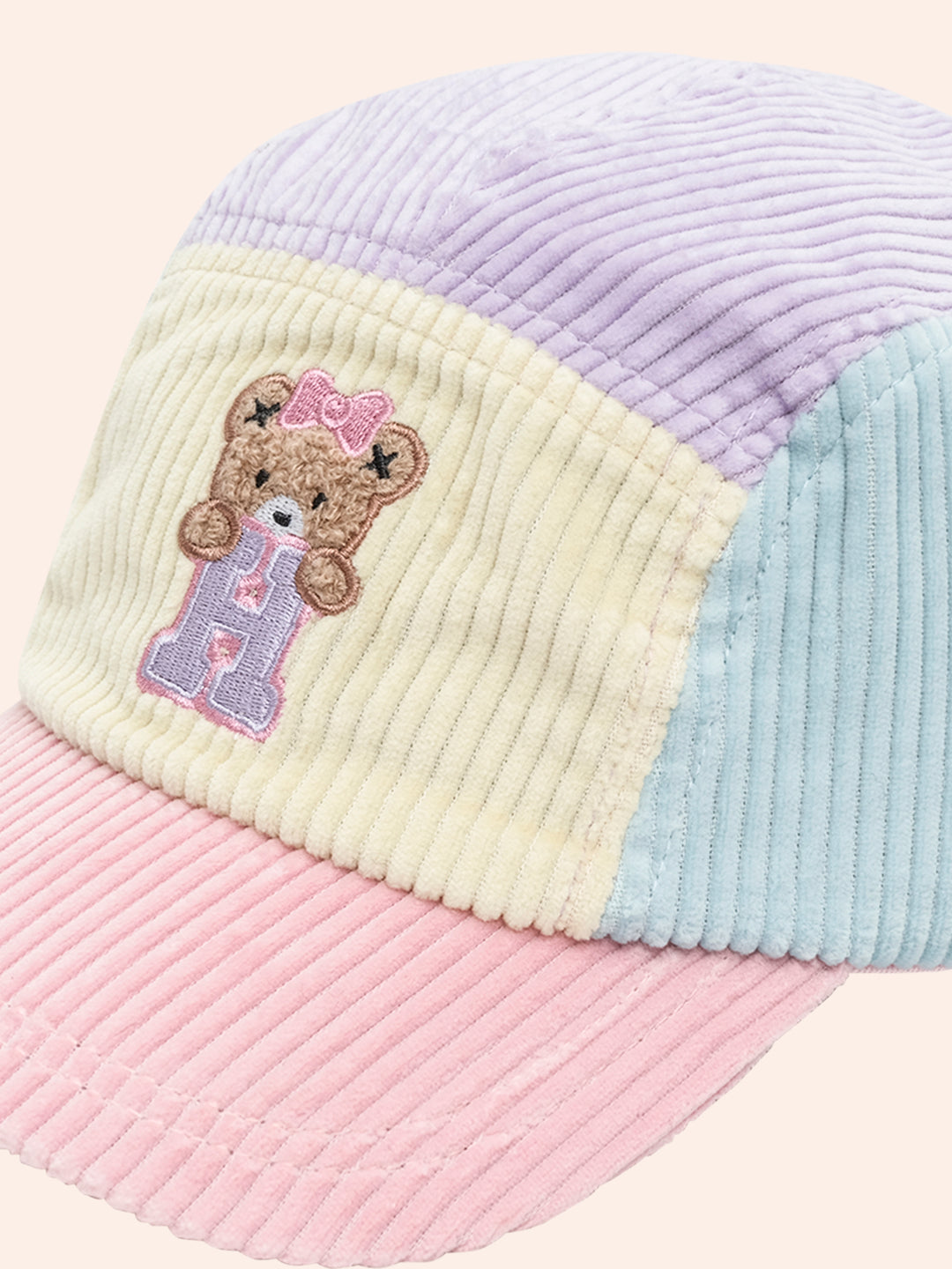 Huxbaby Blush Colour Block Cord Cap