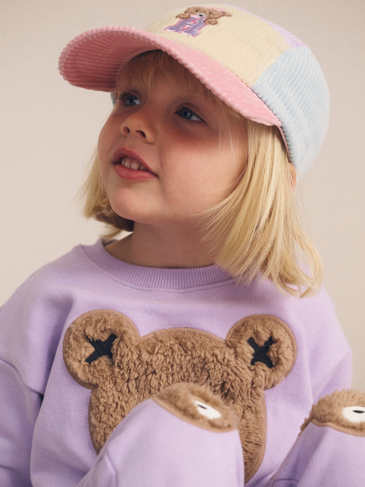Huxbaby Blush Colour Block Cord Cap