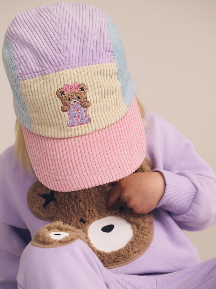 Huxbaby Blush Colour Block Cord Cap