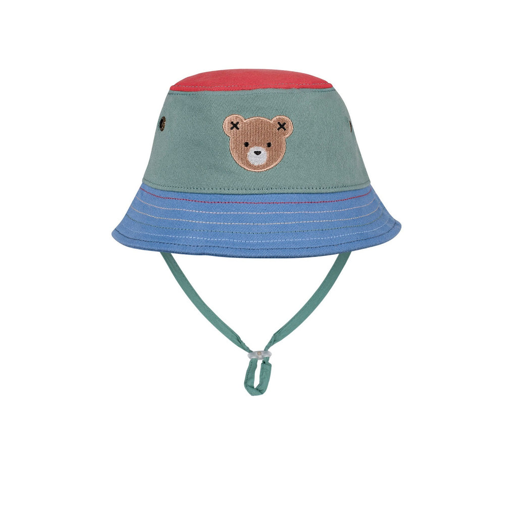 Huxbear Bucket Hat Denim Multicolour
