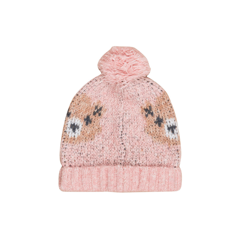 Huxbear Knit Beanie - Rosebud