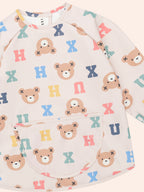 Huxbaby Hux Alphabet Messy Smock