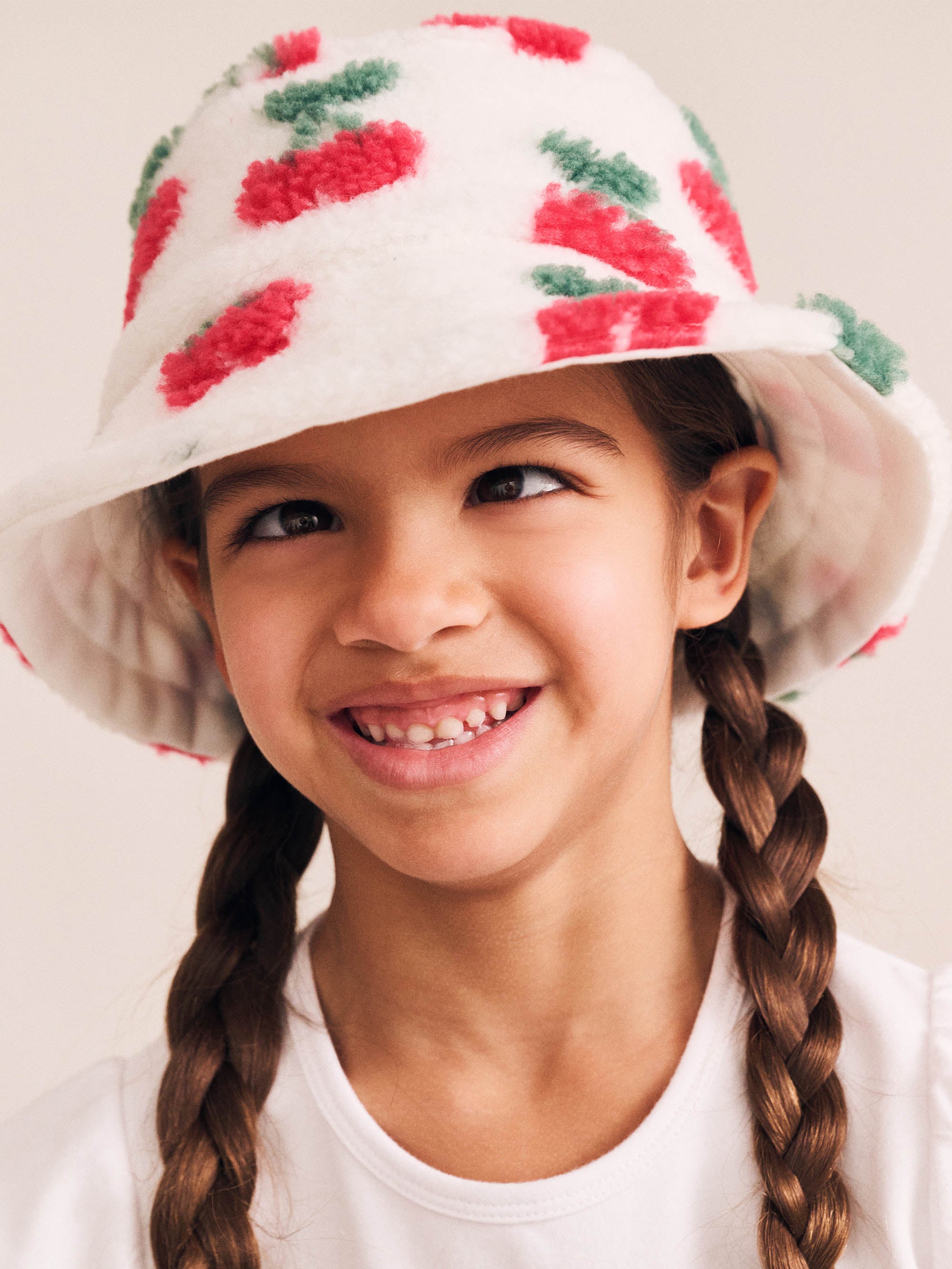 Very Cherry Sherpa Bucket Hat