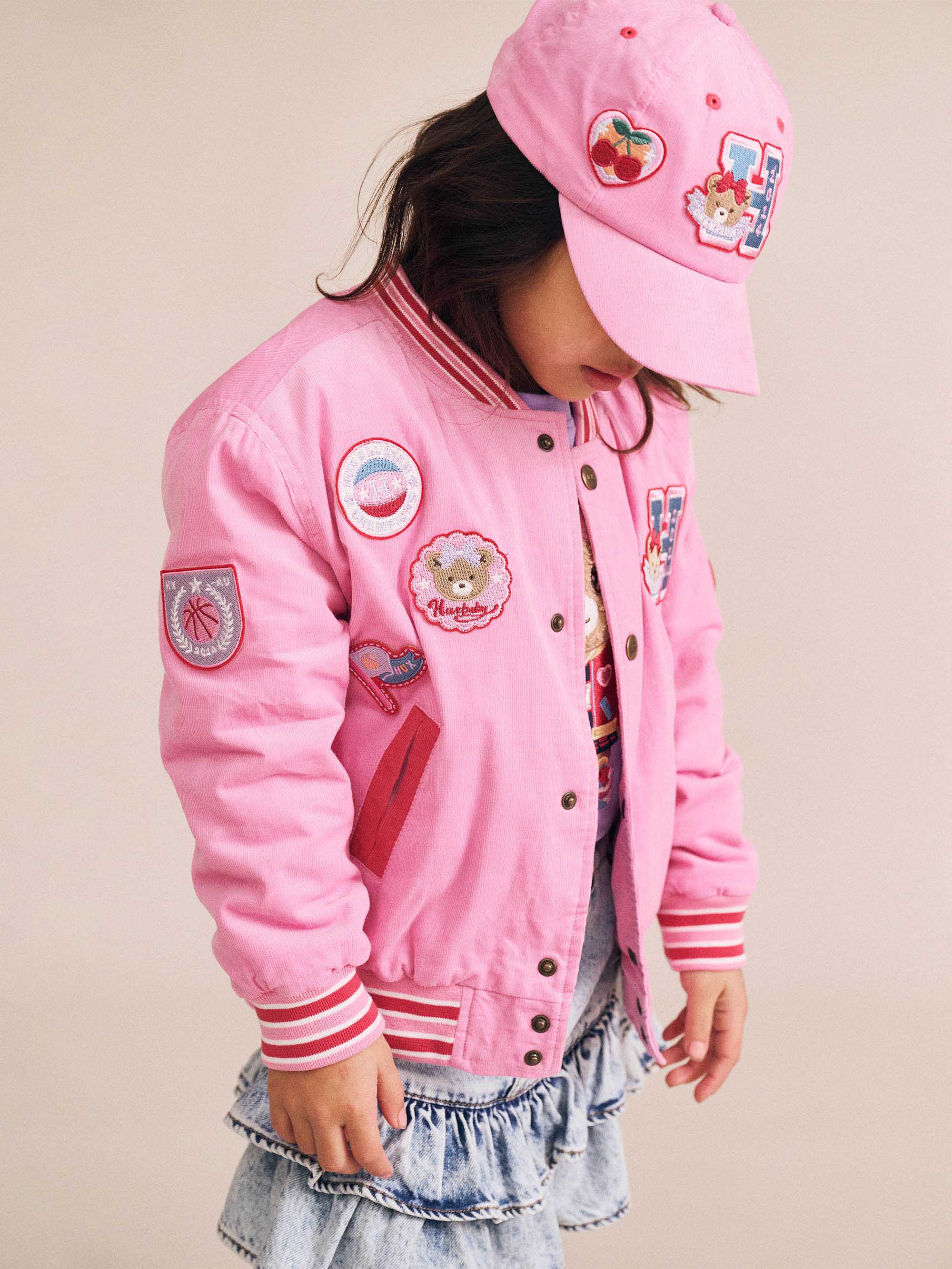 Collegieate Huxette Cord Cap