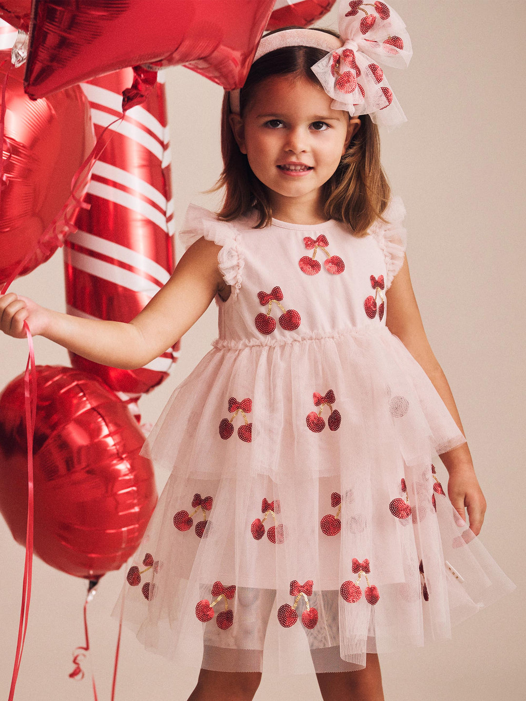 Huxbaby Sequin Cherry Pie Headband