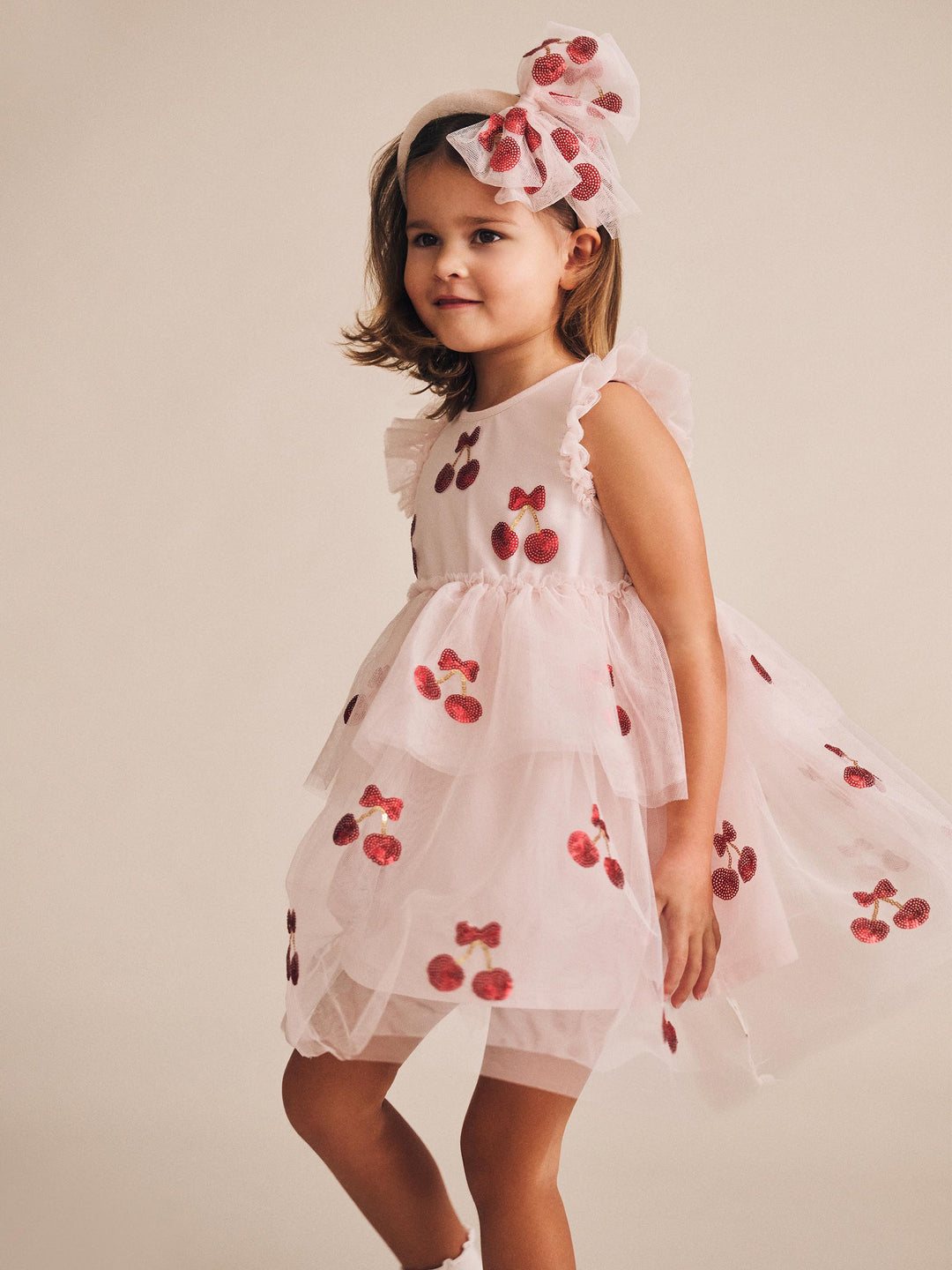 Huxbaby Sequin Cherry Pie Headband