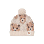 Huxbaby Ecru Huxbear Knit Beanie