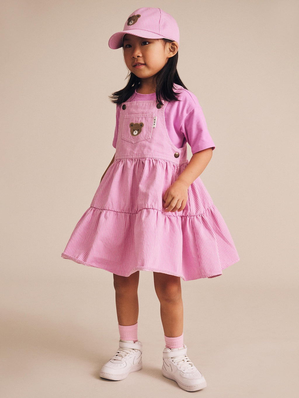 Candy Stripe Huxbear Cap