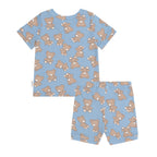 Teddy Hux Pyjamas - Cornflower