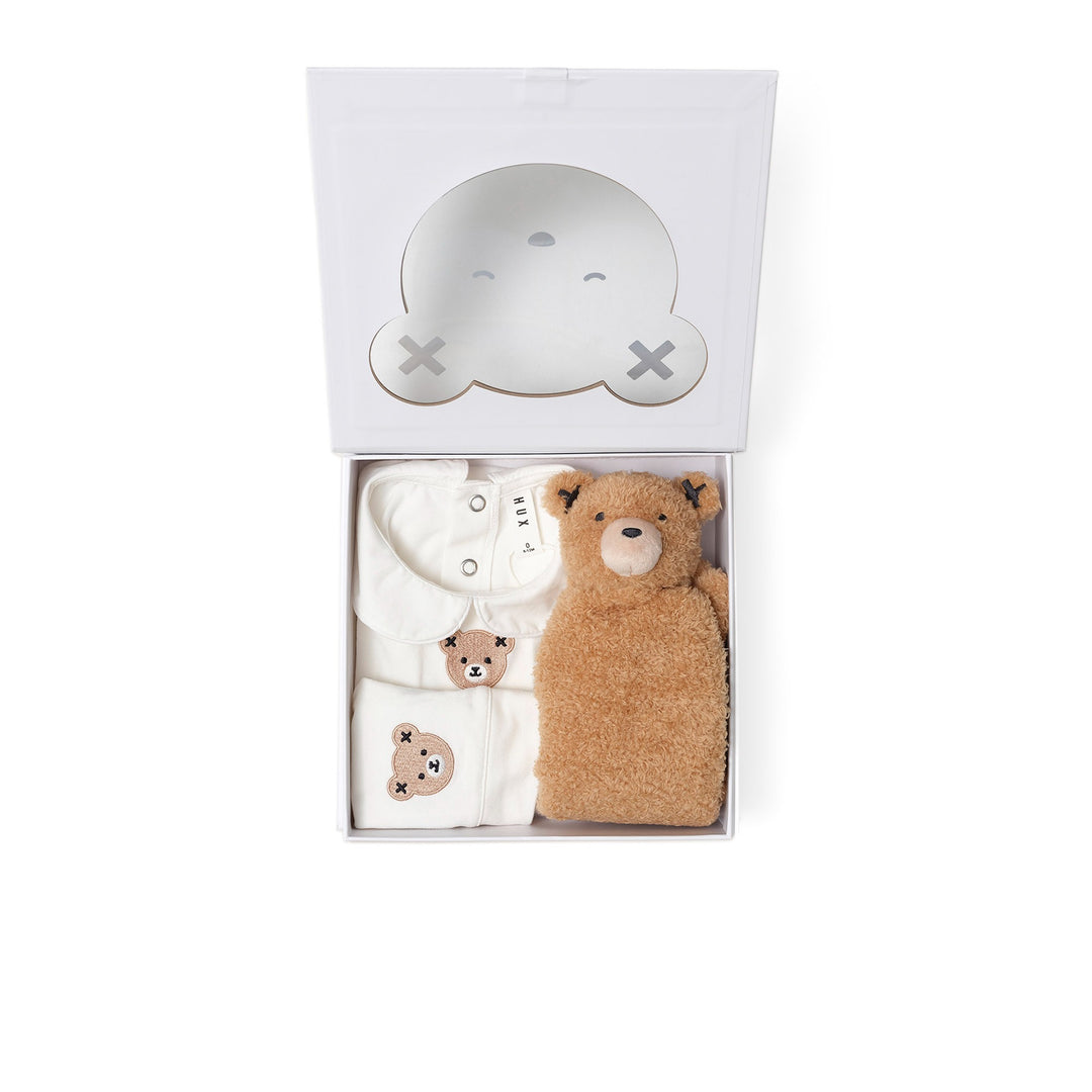 Huxbaby Baby's First Gift Set - Romper, Hat, Comforter