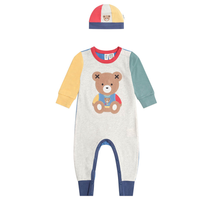 Huxbaby Huxbear Romper & Hat Set