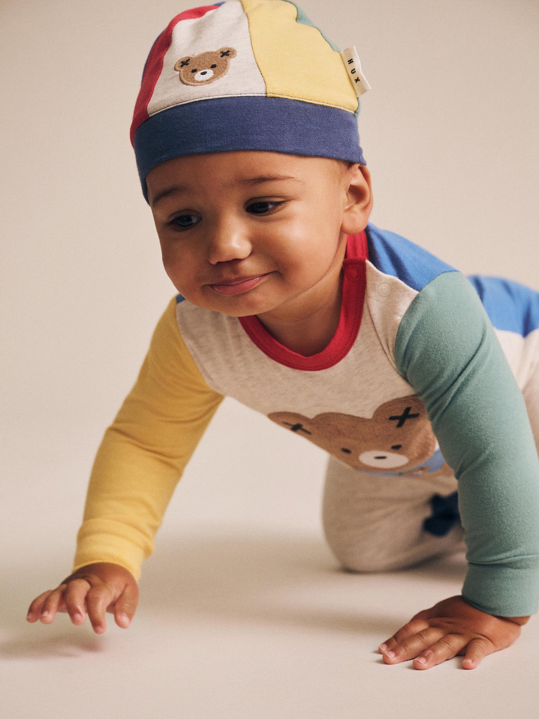 Huxbaby Huxbear Romper & Hat Set