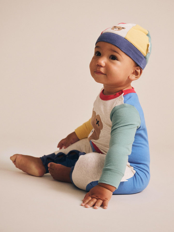 Huxbaby Huxbear Romper & Hat Set