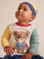 Huxbaby Huxbear Romper & Hat Set