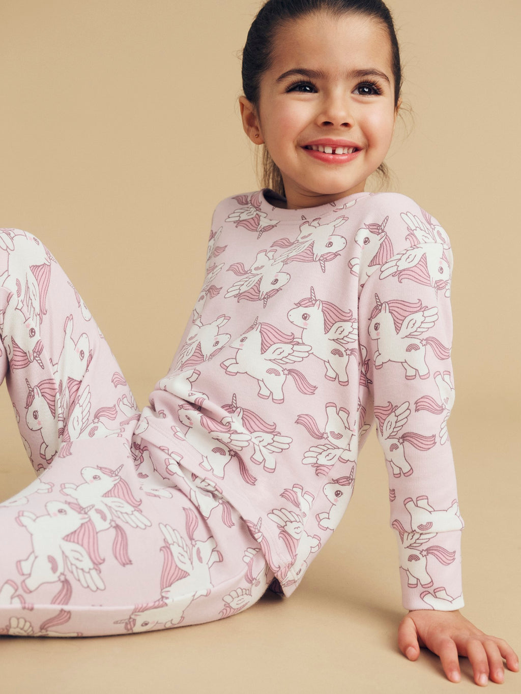 Huxbaby Magical Unicorn Pj Set - Bright Orchid