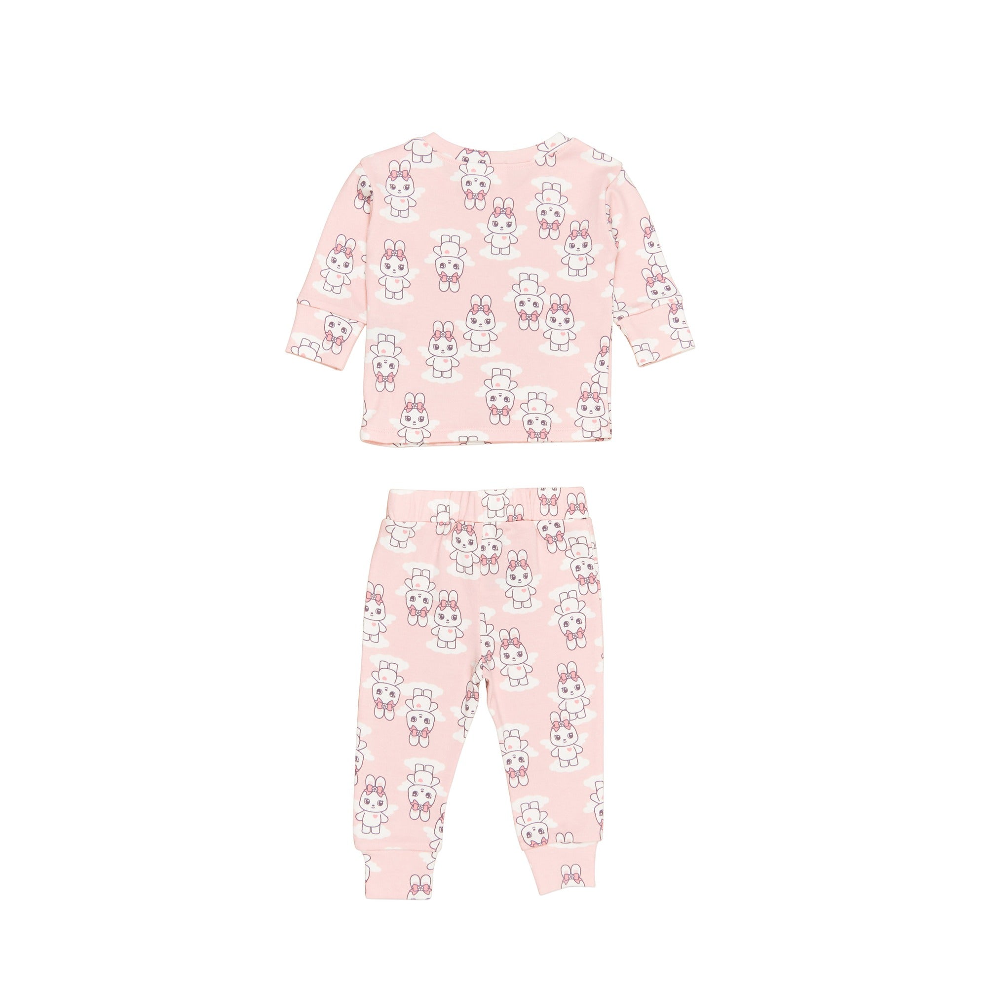 Huxbaby Fairy Bunny Pj Set - Rosebud