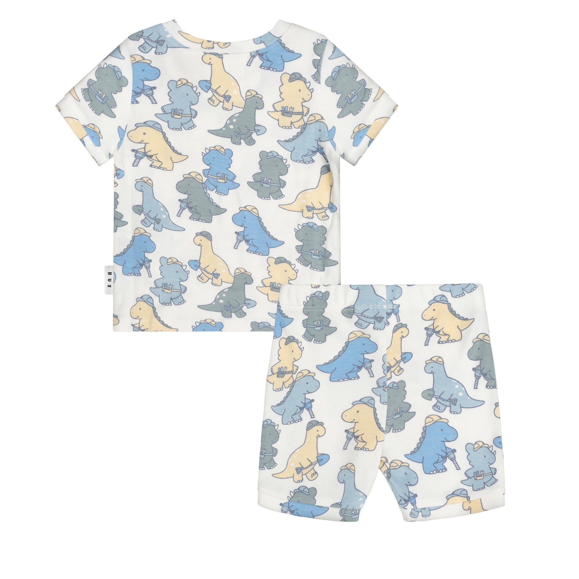 Huxbaby Construction Dinos Pyjamas - Multi