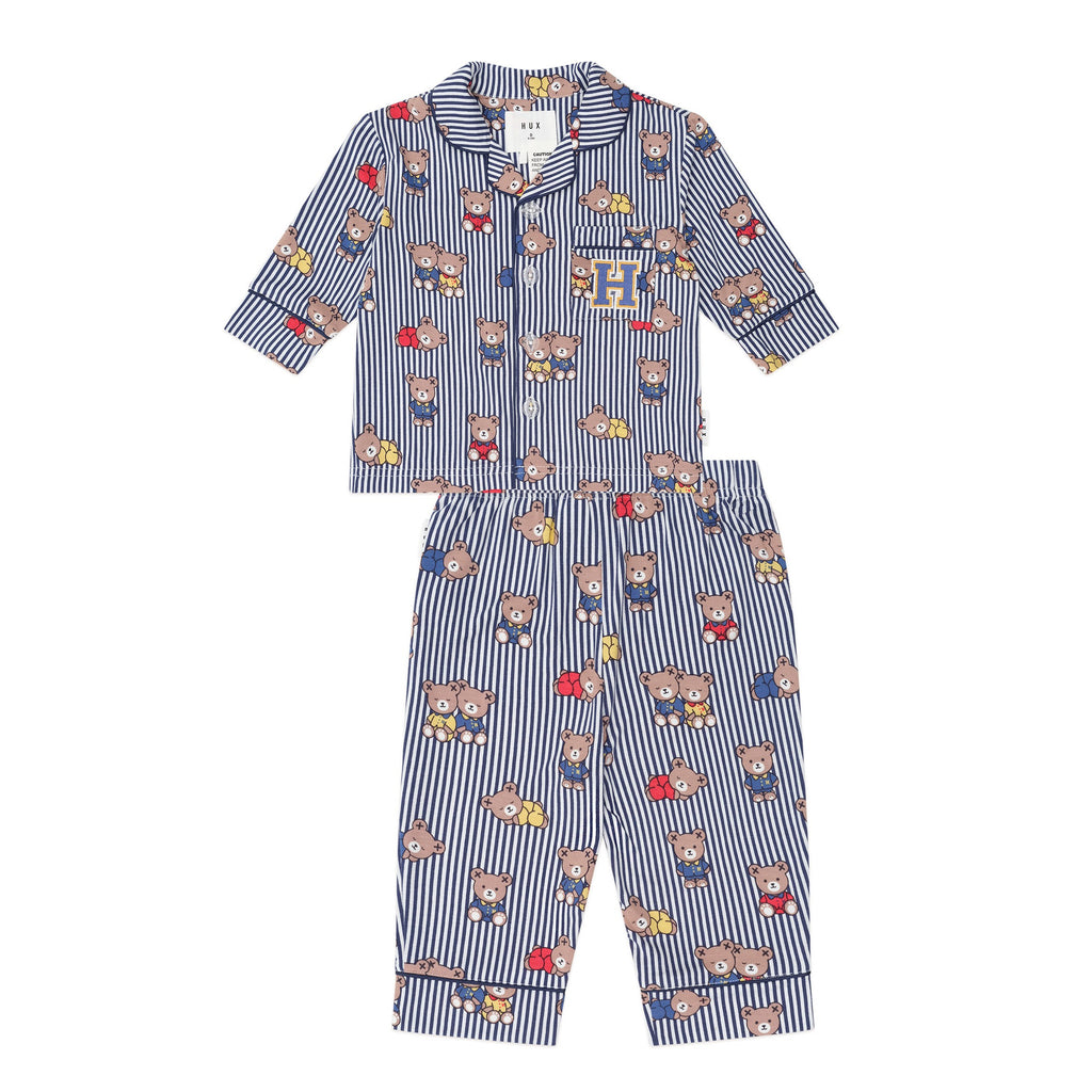 Sleepy Hux Stripe Pj Set