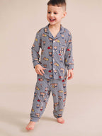 Sleepy Hux Stripe Pj Set