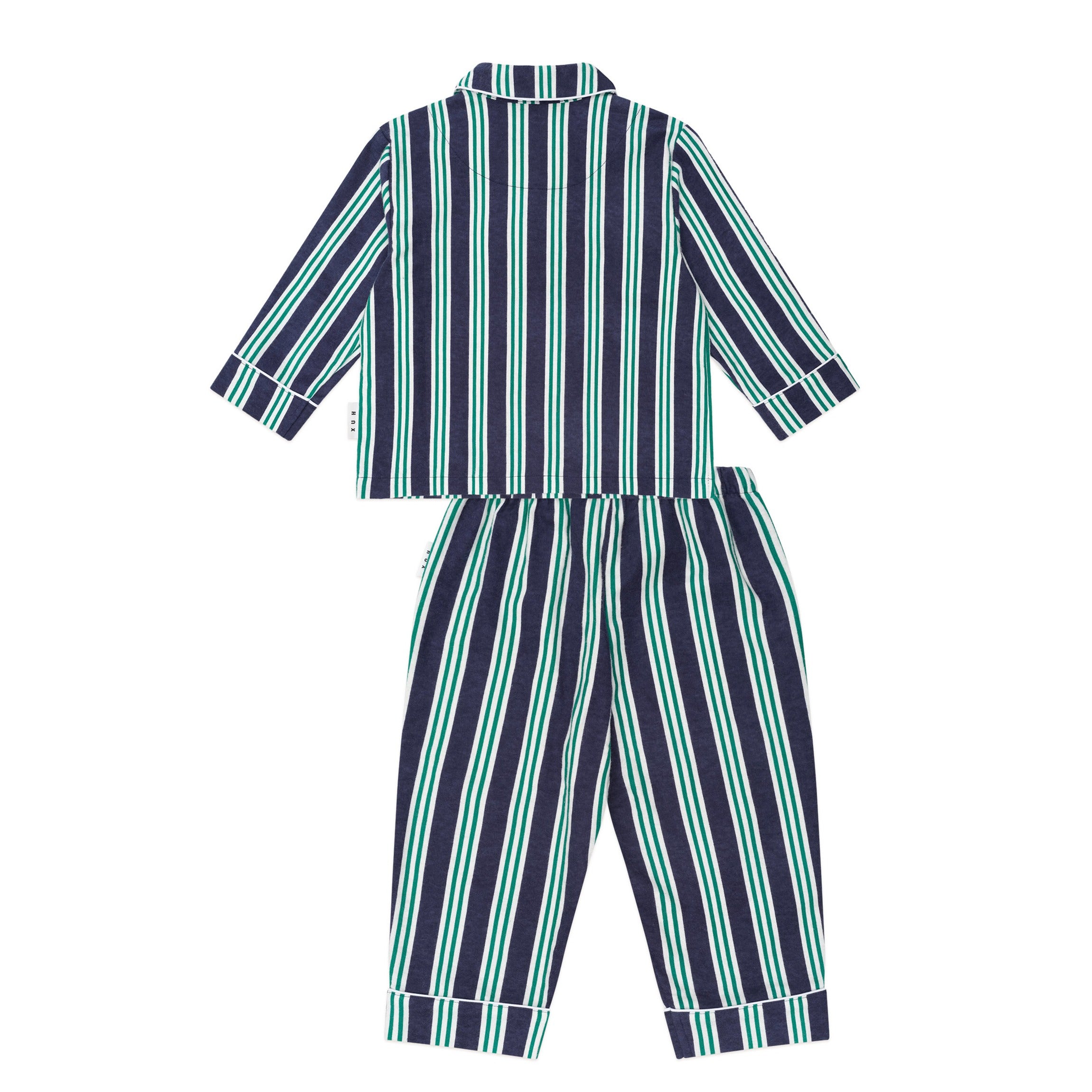Classic Stripe Flannel Pj Set