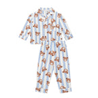 Huxbaby Dream Blue Classic Hux Stripe Sleep Set