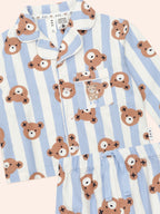 Huxbaby Dream Blue Classic Hux Stripe Sleep Set