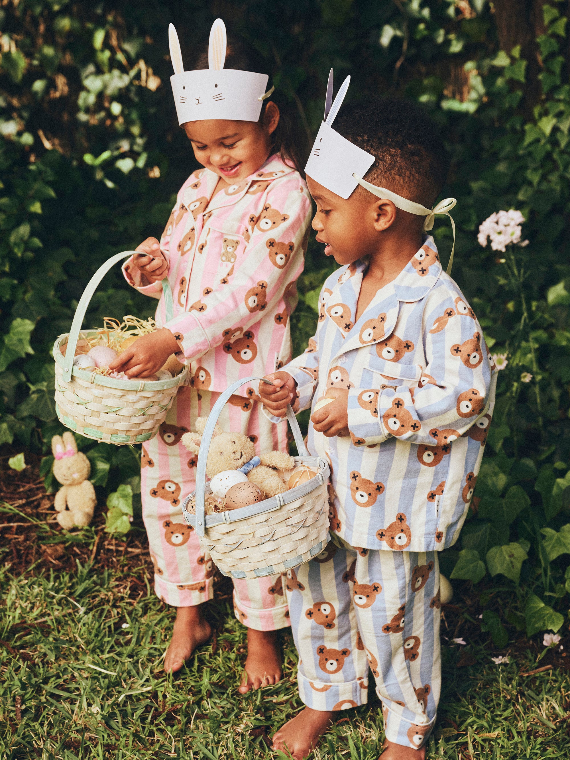 Huxbaby Rose Classic Hux Stripe Sleep Set