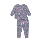 Midnight Flower Garden Sleep Set
