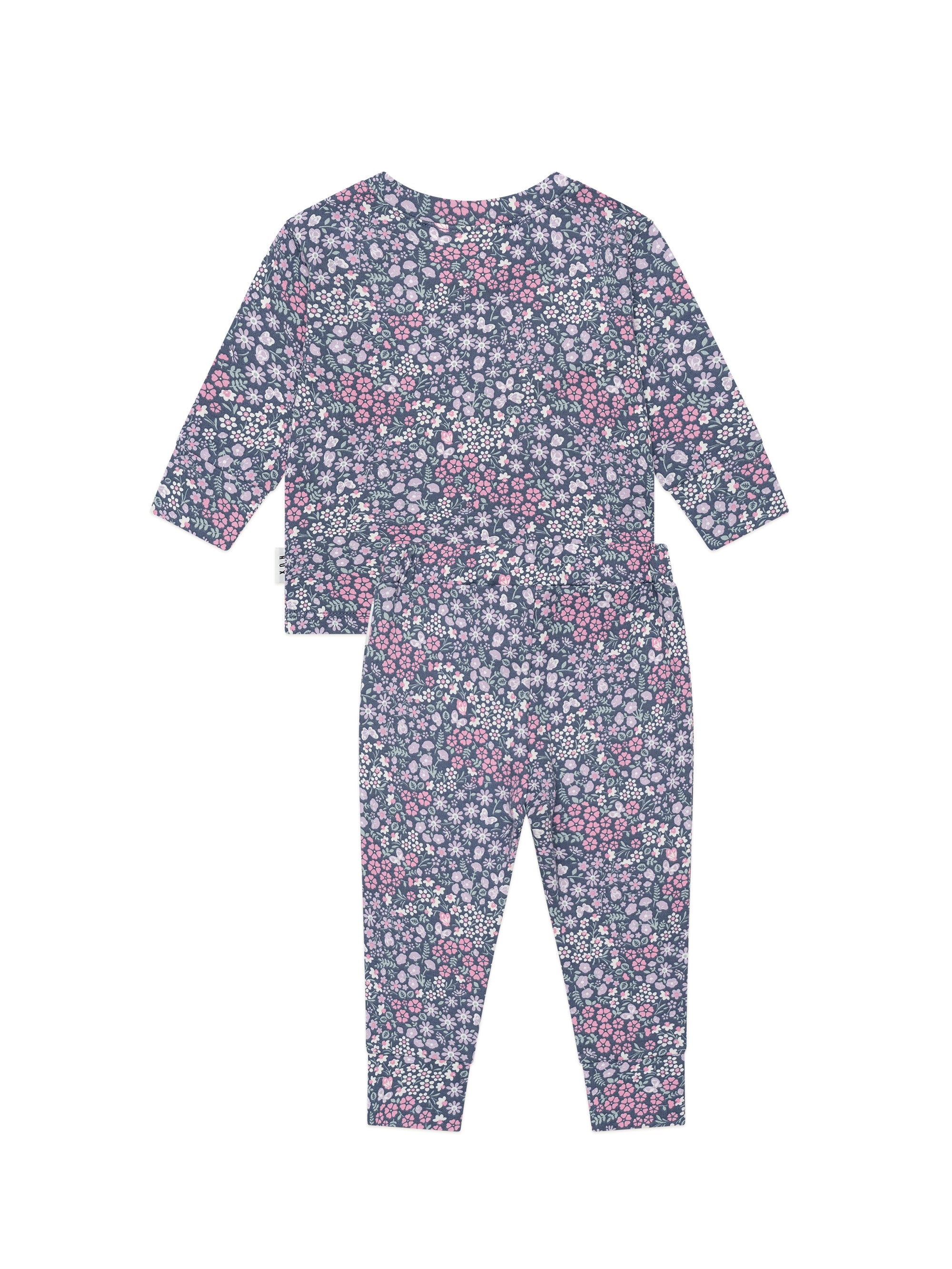Huxbaby Midnight Flower Garden Sleep Set