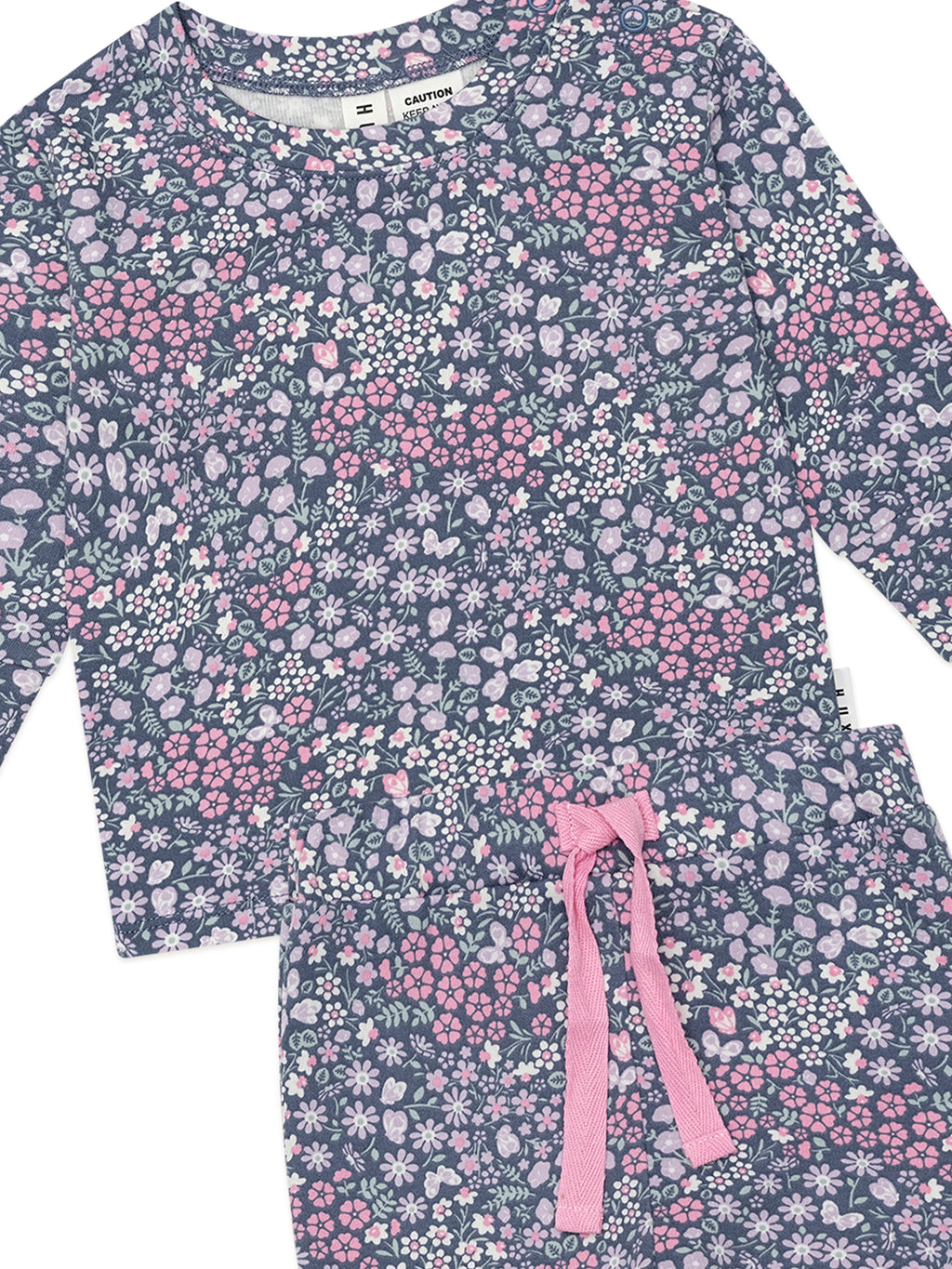 Huxbaby Midnight Flower Garden Sleep Set