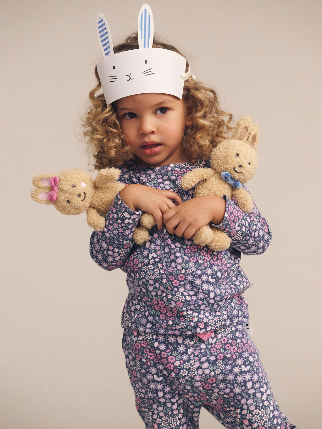 Huxbaby Midnight Flower Garden Sleep Set