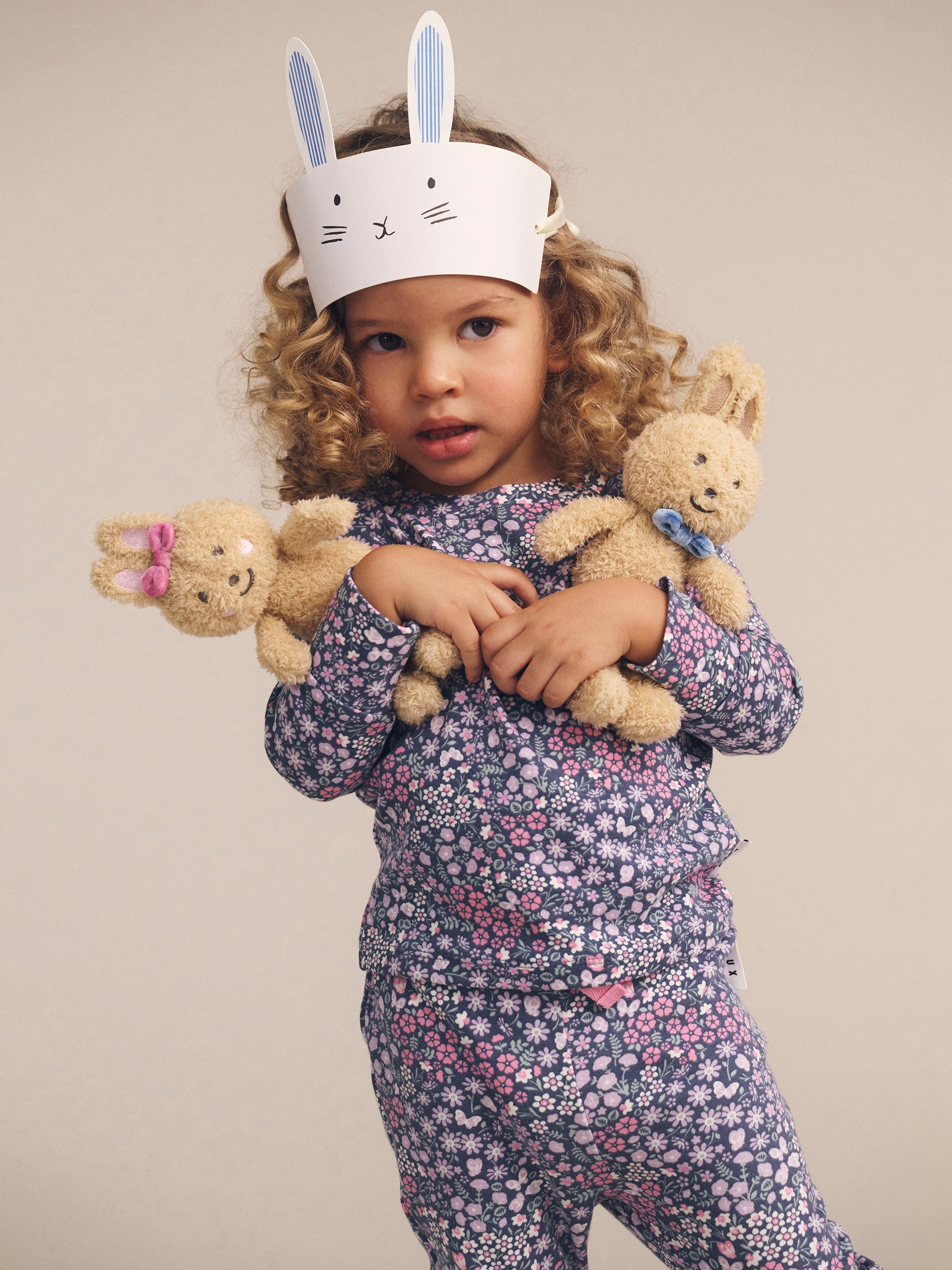 Huxbaby Midnight Flower Garden Sleep Set