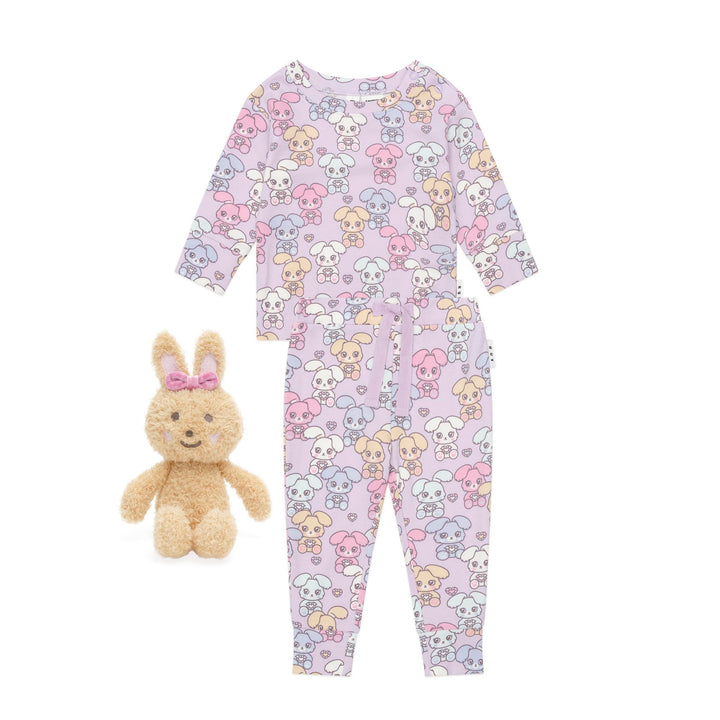 Huxbaby Gem Bunny Sleep Set & Friend