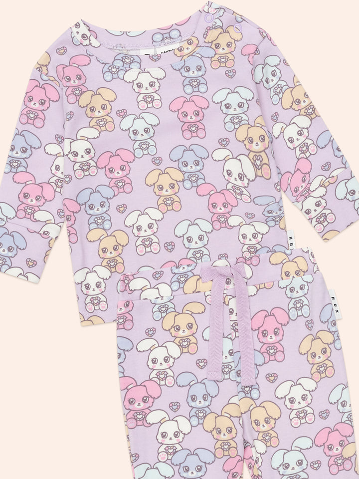 Huxbaby Gem Bunny Sleep Set & Friend