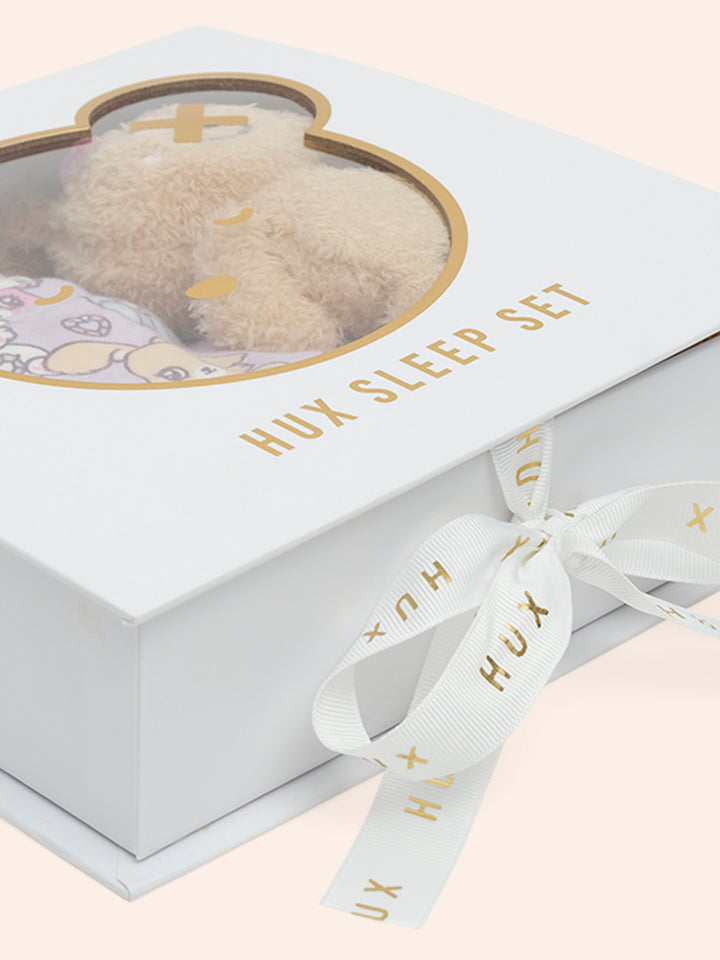 Huxbaby Gem Bunny Sleep Set & Friend
