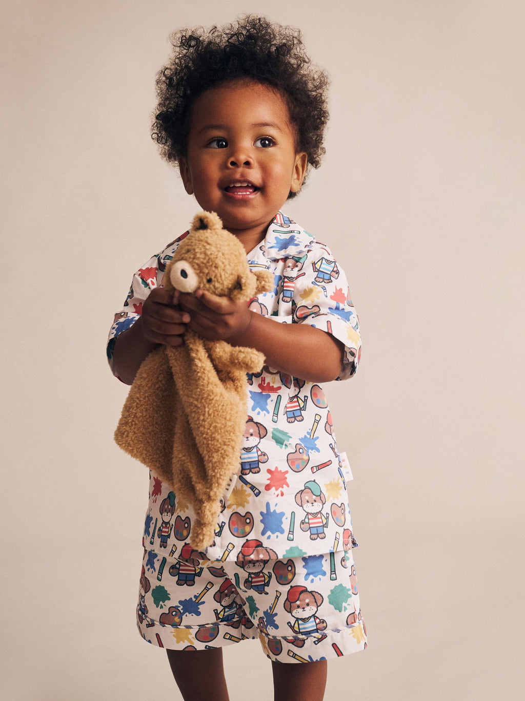 Huxbaby Parisian Painter Pup PJs