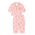 Dusty Pink Bunny Pj Set
