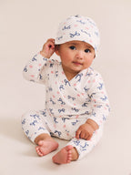 My First Hux Hearts And Bows  Newborn Romper